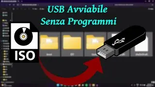 Come Creare una Chiavetta USB Avviabile SENZA PROGRAMMI