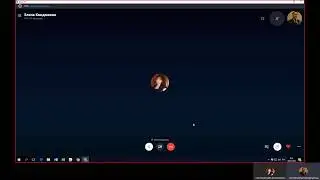 Запись видео через скайп.