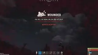 Rust console glitch