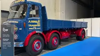 Trucks in UK in Past 100 Years at Comercial Vehicle Show 2024 Birmingham UK