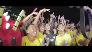 Freya at Singkawang Light Run