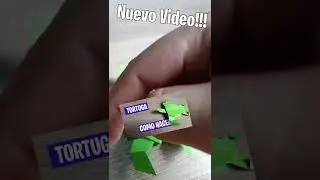 Cómo Hacer Tortuga de Papel - Tutorial - Nuevo Video!!
