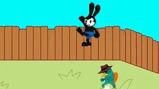 Mugen Oswald The Lucky Rabbit Vs Agent P