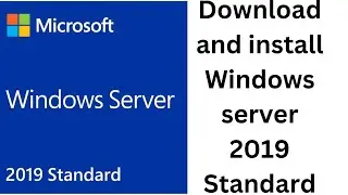 How to Download and install Windows server 2019 Standard plus first time config | Hyper-V Manager