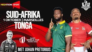 RadioRugby: SA v Tonga Wêreldbeker Groep B Oudio
