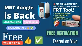 MRT Back Again in FRT Tool 🔥 New Update | 100% Working