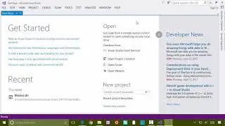 Getting Started with Visual Studio 2017 – Install and setup your new IDE