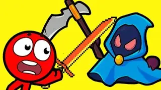 Новый КРАСНЫЙ СТИКМЕН против МОНСТРОВ #3. Мультик ИГРА Red Stickman Adventure