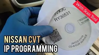 NISSAN CVT IP PROGRAMMING WITH CD