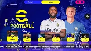 eFootball 2023 iSO File PPSSPP Offline PS5 English Version Download media fire.