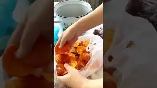 Қатырылған жемістерден компот