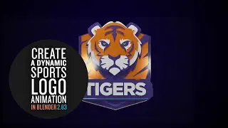 Create a Dynamic Sports Logo in Blender 2.83