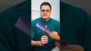 How to cut, but not really cut? ✂️📄 Magic Trick!