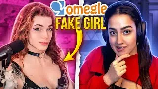 I Went On OMEGLE as a FAKE E-GIRL and Girl Voice Trolled Strangers!