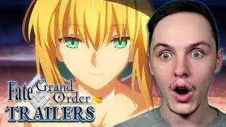 SO MUCH FIRE ANIMATION!! | Fate/Grand Order TRAILERS/TVCM/PV's REACTION/REVIEW