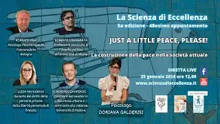 JUST A LITTLE PEACE, PLEASE!