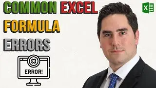 Common Excel Formula Errors