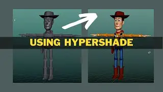 How to Link textures in Autodesk Maya Part 2 