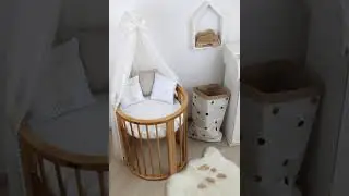 Овальная кроватка Ovalbed Natural 8в1