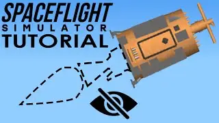 (SUBTITLED) How to make an INVISIBLE ENGINE? | Spaceflight Simulator TUTORIAL