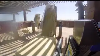 Самая страшная горка в аквапарке в Дубае, капсула, Water Park in Dubai