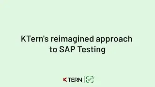 Reimagining S/4HANA Conversion with KTern.AI | SAP Transformation