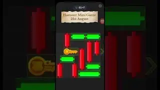 21 August Hamster Kombat Mini Game Solution 