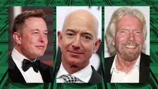 Space Race | Jeff Bezos, Elon Musk, Richard Branson | Who went to the moon?