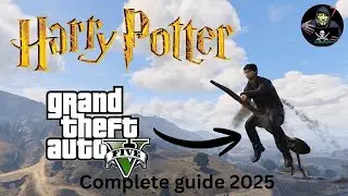 🎮 HOW TO INSTALL HARRY POTTER IN GTA 5 (JULIONIB POWERS MOD) | COMPLETE GUIDE 2025 