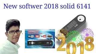 New softwer 2018 solid 6141 setobox