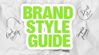How to create Brand style guides in illustrator in hindi , tips about branding
