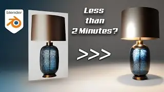"Amelia Emerald Lamp" Blender Real Time Tutorial