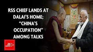 RSS Chief Lands At Dalai's Home; 