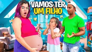A THALLY FICOU GRAVIDA? *o Leo desmaiou