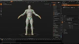 Blender2.81 Unreal Engine 4.23 Mannequins Tools
