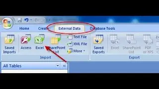 Import Spreadsheets Into Access| Learn Microsoft Access #2