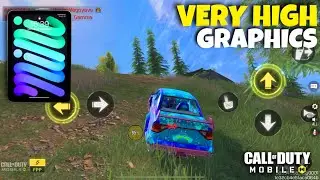 CALL OF DUTY MOBILE VERY HIGH GRAPHICS ULTRA HD GAMEPLAY IN ( IPad mini 6 ) 256gb