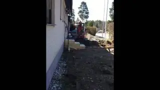 Grodsång från stuprör/dagvatten