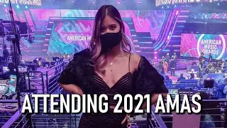 Attending the 2021 AMAs & witnessing BTS win Artist of the Year! | ARMY BOMB GIVEAWAY 🎉