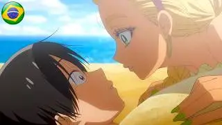 🇧🇷 Kotoko couldn't contain herself and did this in front of Amane! 😳 | Gals Can't Be Kind to Otaku!?