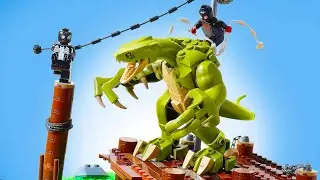 LEGO PS5 Spiderman 2 Lizard MOC