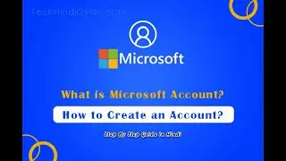 How to create a Microsoft account