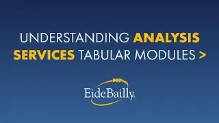 When & How to Use Analysis Services Tabular Models