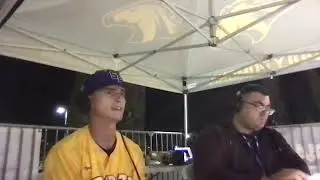 SF State player postgame interview with Mickey Radanovich
