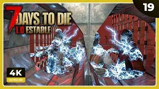 7D2Dv1 #19 | EASY HORDA CON ELECTRICIDAD | 7 DAYS TO DIE Gameplay Español