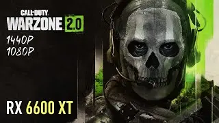 Call of Duty: Warzone 2.0 - RX 6600 XT | Detailed Benchmark | 1440p | 1080p