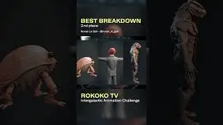 Best Breakdown Winners | ROKOKO TV: Intergalactic Animation Challenge #mocap #animation #challenge