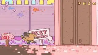 Burrito Bison Revenge, рестлер против желейных мишек! игра для детей