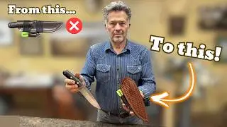 Handmade Leather Knife Sheath | Complete Craftsmanship
