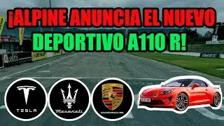 ¡Alpine anuncia el nuevo A110 R, un modelo para disfrutar en carretera y en circuito!